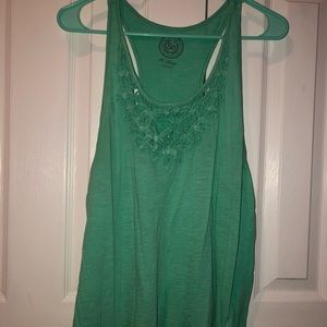Juniors So Lace Front Tank Top - XL